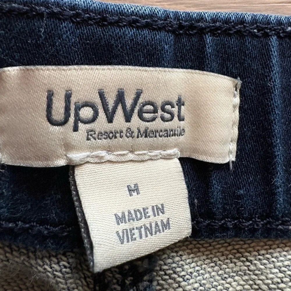 UpWest Pull On Skinny Jeans Dark Wash- size M